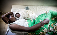 a mother and newborn rural clinic kenya